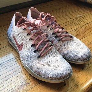 Nike Training Shoes. Blush color.